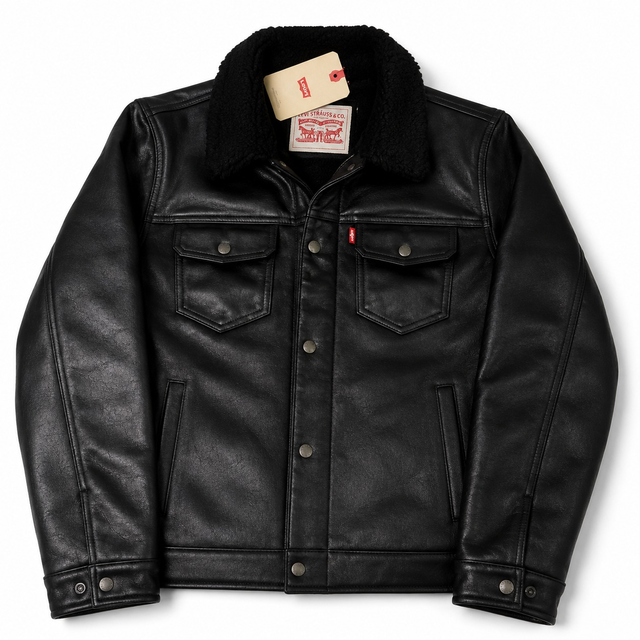 LEVI'S SHERPA LEATHER JACKET